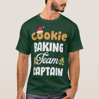 Camiseta Capitán del Equipo de Cocina, Funny Gingerbread Co