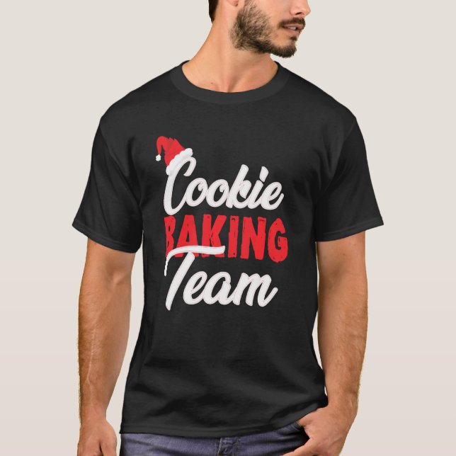Camiseta Capitán del Equipo de Cocina, Navidades divertidos (Anverso)