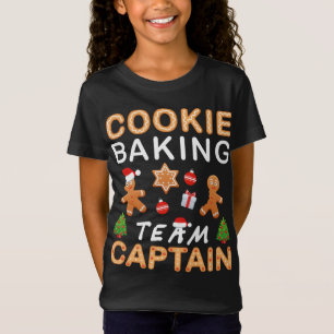 Camiseta Capitán del Equipo de Cookie Baking Hilarious Ging
