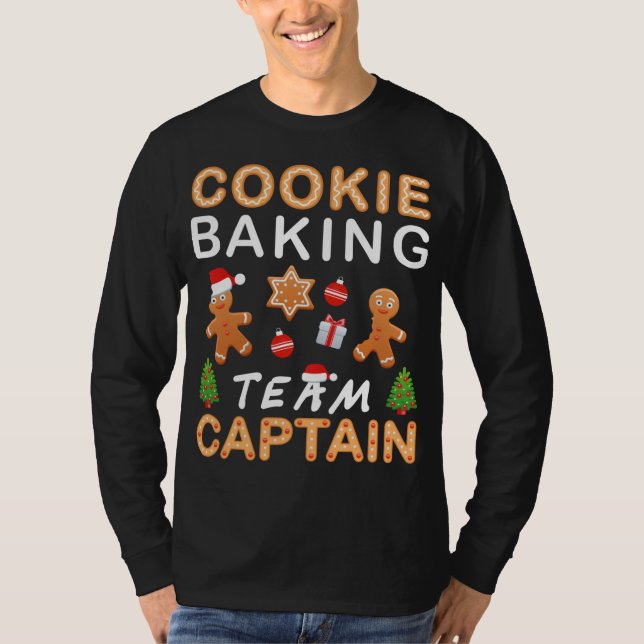 Camiseta Capitán del Equipo de Cookie Baking Hilarious Ging (Anverso)