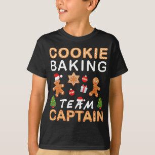 Camiseta Capitán del Equipo de Cookie Baking Hilarious Ging