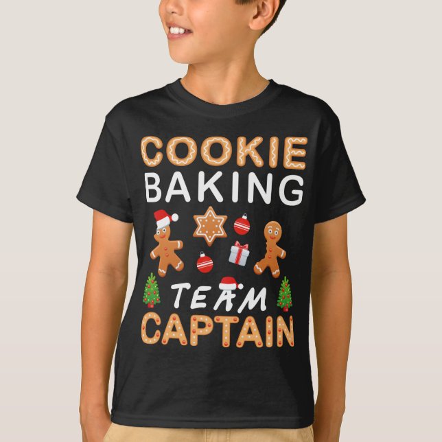 Camiseta Capitán del Equipo de Cookie Baking Hilarious Ging (Anverso)