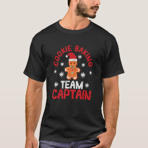 Camiseta Capitán del Equipo de Cookie Baking Navidades Holi