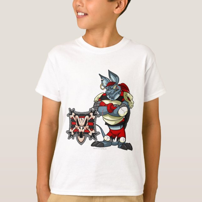 Camiseta Capitán del equipo de la isla de Krawk 1 (Anverso)