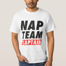 Camiseta Capitán del equipo de la siesta