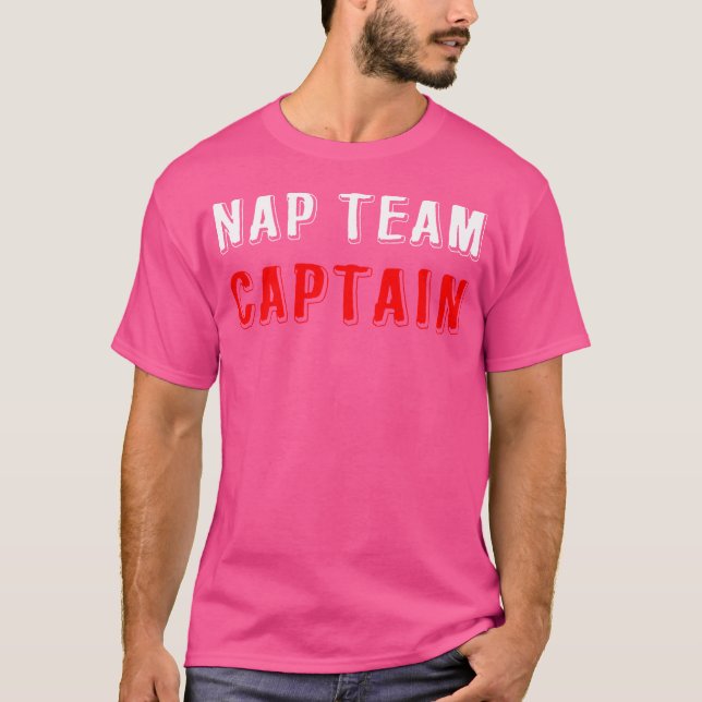 Camiseta Capitán del equipo de siesta (Anverso)