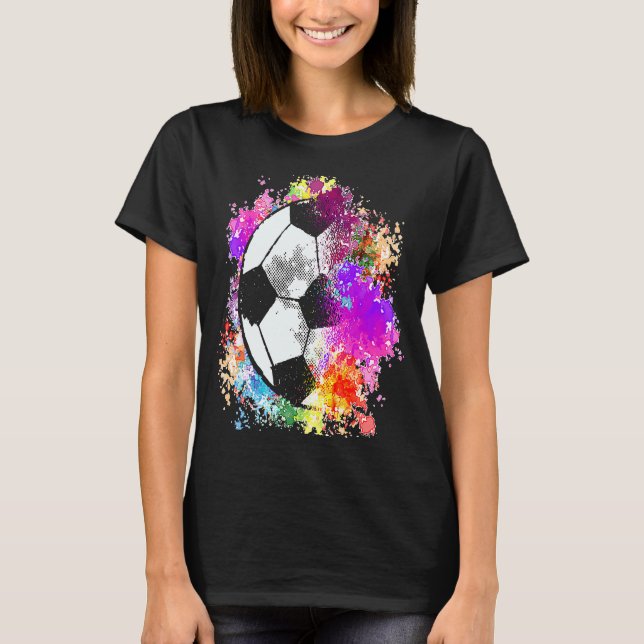 Camiseta Capitán del equipo del jugador de fútbol chica lim (Anverso)
