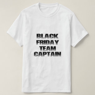 Camiseta Capitán del equipo del Viernes Negro
