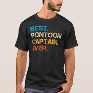 Camiseta Capitán del mejor pontón de la historia papá del b