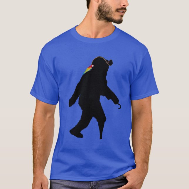 Camiseta Capitán del Pirata Sasquatch (Anverso)