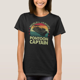 Camiseta Capitán Del Pontón Más Odioso Del Mundo Abuelo Da