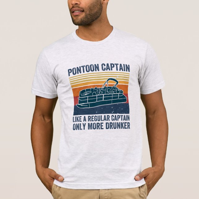 Camiseta capitán del pontón T-shirt (Anverso)