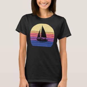 Camiseta Capitán del velero de la ropa de barco de vela de 