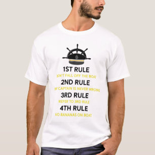 Camiseta Capitán divertido Gift Boating Boat Owner del