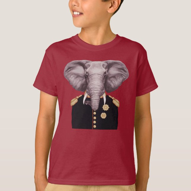 Camiseta Capitán Elephant (Anverso)