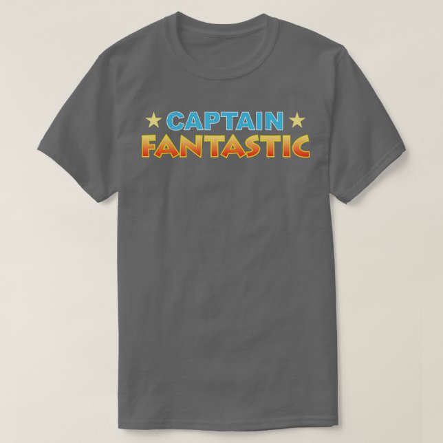 Camiseta Capitán Fantastico (Diseño del anverso)