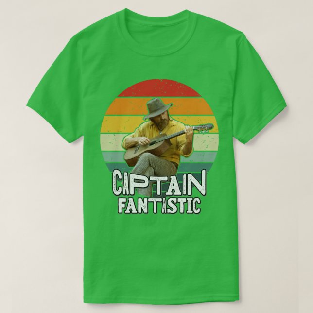 Camiseta Capitán Fantastico (Diseño del anverso)