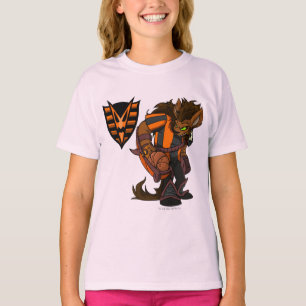 Camiseta Capitán frecuentado 1 del equipo de maderas