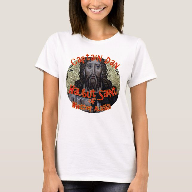 Camiseta Capitán FV Capt Dan Halibut Saint Whittier Alaska  (Anverso)