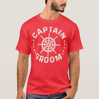 Camiseta Capitán Groom Navegador Barco de Navegación Saili