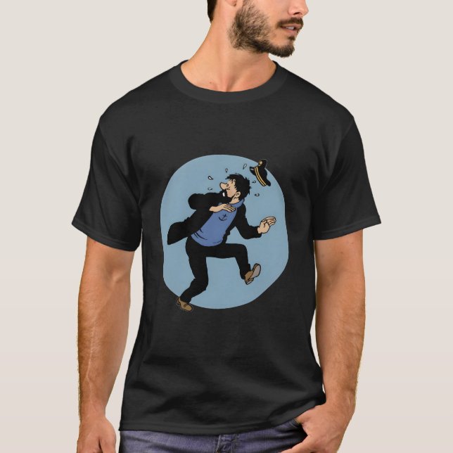 Camiseta Capitán Haddock - Aventura de Tin-Tin (Anverso)
