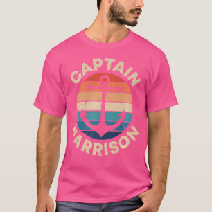 Camiseta Capitán Harrison Divertido Apellido Humor Apodo S