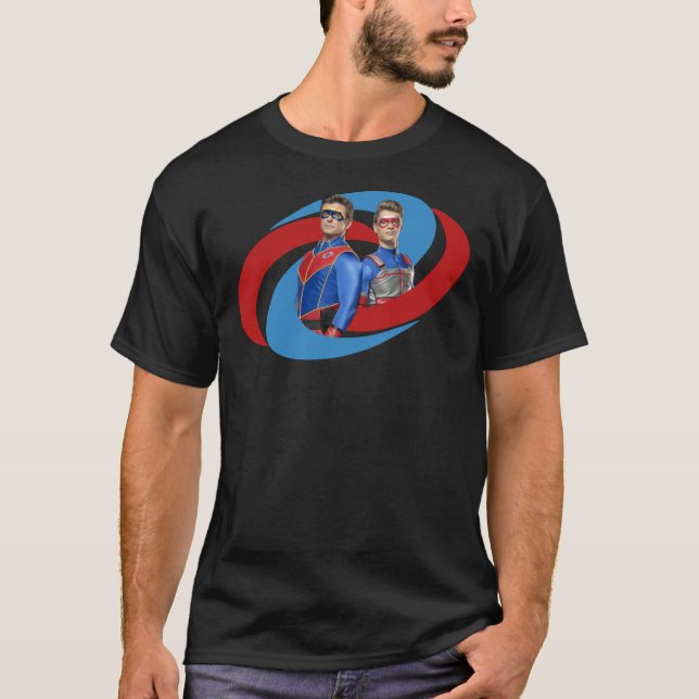 Camiseta Capitán Hombre Y Peligro Infantil - Logo   (Anverso)