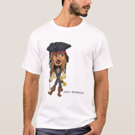 Camiseta Capitán Jack Sparrow