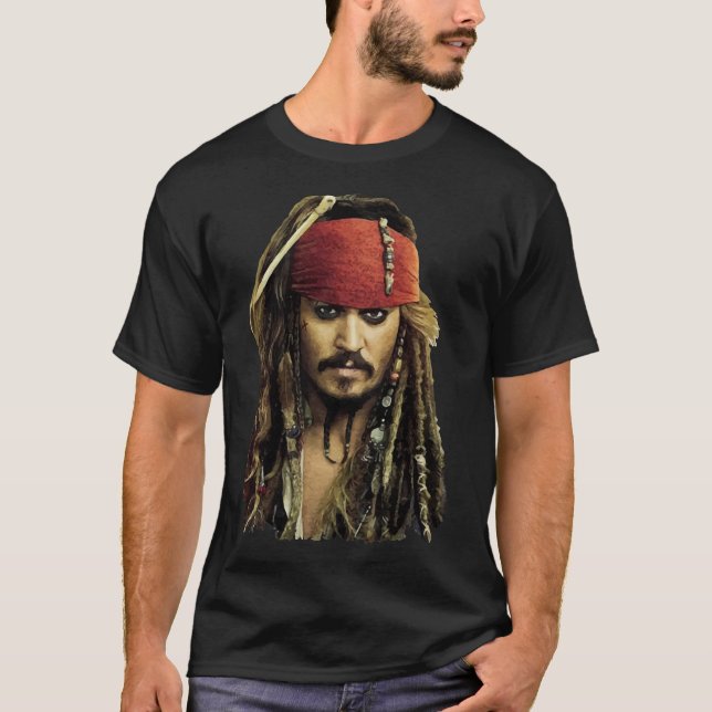 Camiseta Capitán Jack Sparrow Classic T-Shirt (Anverso)