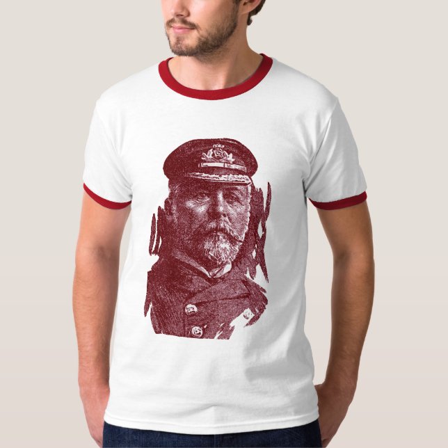 Camiseta Capitán John Smith, HMS Titanic (Anverso)