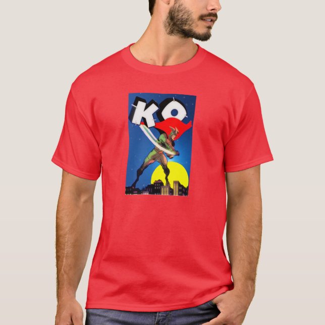 Camiseta Capitán K.O. II (Anverso)