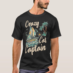 Camiseta Capitán Loco de Catamarán Marinero de Vela 8