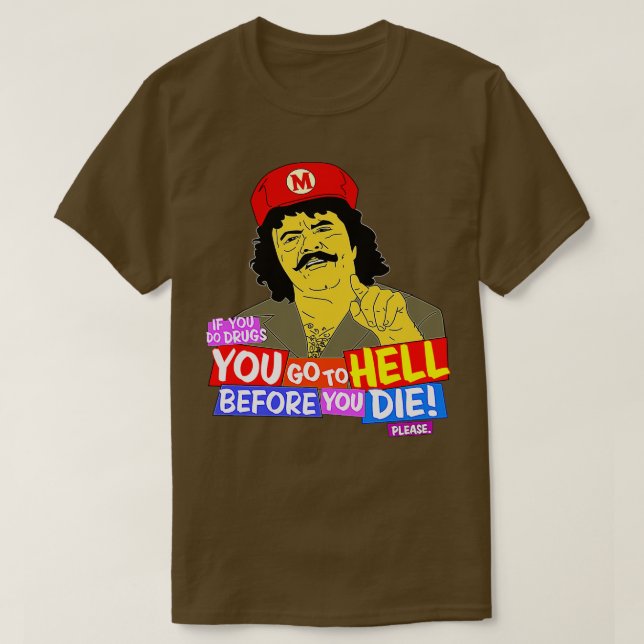 Camiseta Capitán Lou Albano PSA (Diseño del anverso)