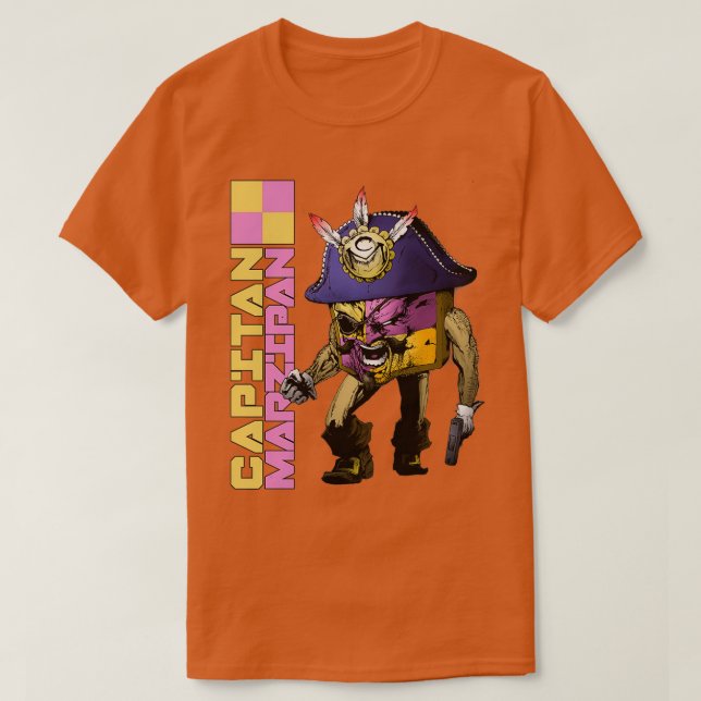 Camiseta Capitan Marzipan quotLogoquot (Diseño del anverso)