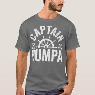 Camiseta Capitán masculino Bumpa Propietario del barco Lake