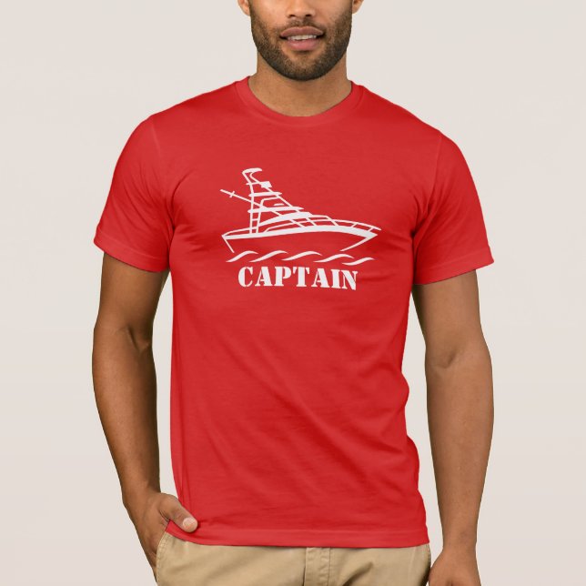 Camiseta Capitán - Mens T-Shirt (Anverso)