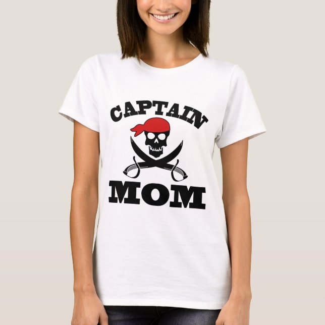 CAMISETA CAPITÁN MOM PIRATE (Anverso)
