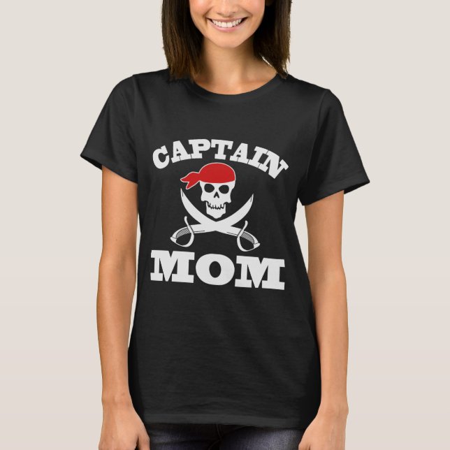 CAMISETA CAPITÁN MOM PIRATE (Anverso)