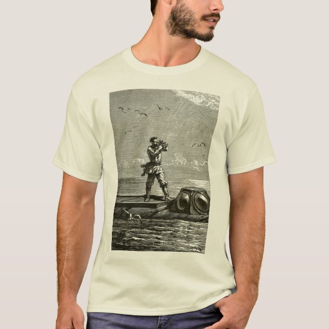 Camiseta Capitán Nemo de 2000 Ligas bajo el mar (Anverso)