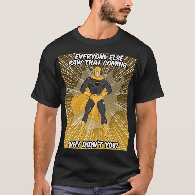 Camiseta Capitán Obvio (personalizado) (Anverso)