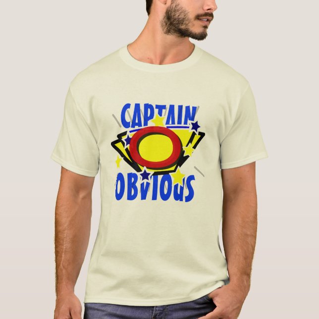 Camiseta Capitán Obvious (Anverso)