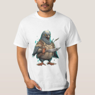 Camiseta "Capitán Palomas" listo para un ataque