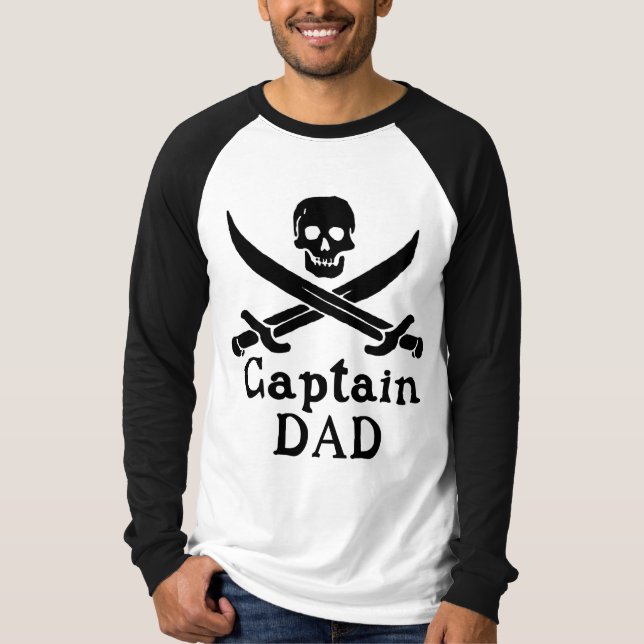 Camiseta Capitán Papá - Clásico (Anverso)