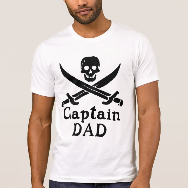 Camiseta Capitán Papá - Clásico (Anverso)