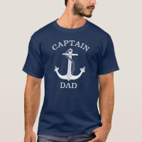 Capitán Papá Nautical White Anchor