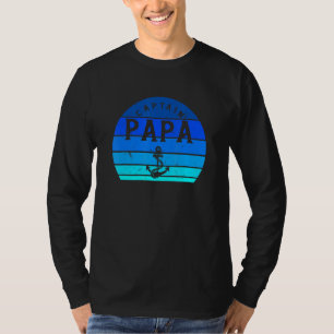 Camiseta Capitán Papa navegando en bote salvavidas Sai