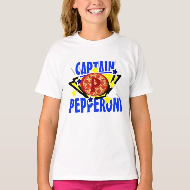 Camiseta Capitán Pepperoni (Anverso)