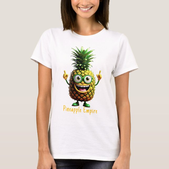 Camiseta Capitán PineBeard-Pineapple Empire (Anverso)