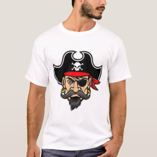 Camiseta Capitán Pirata intrépido