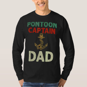 Camiseta Capitán Pontoon Papá Pontoon Capitán